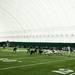EMU spring practice in the indoor practice facility on Sunday, April 14. AnnArbor.com I Daniel Brenner